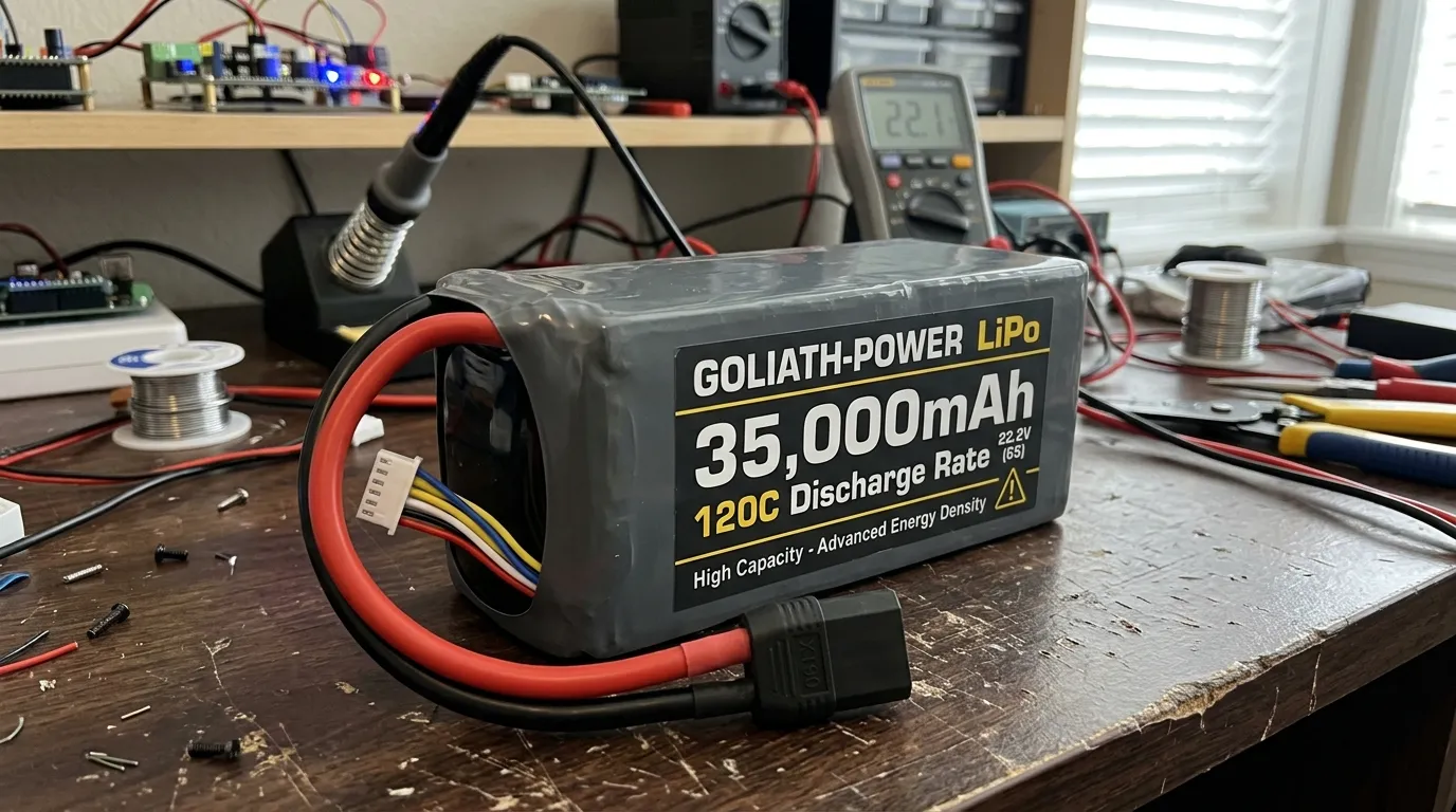 High Capacity LiPo Battery