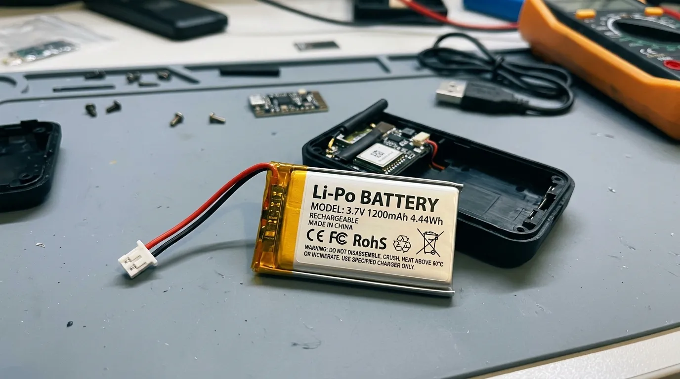 LiPo Battery for Tracking Devices