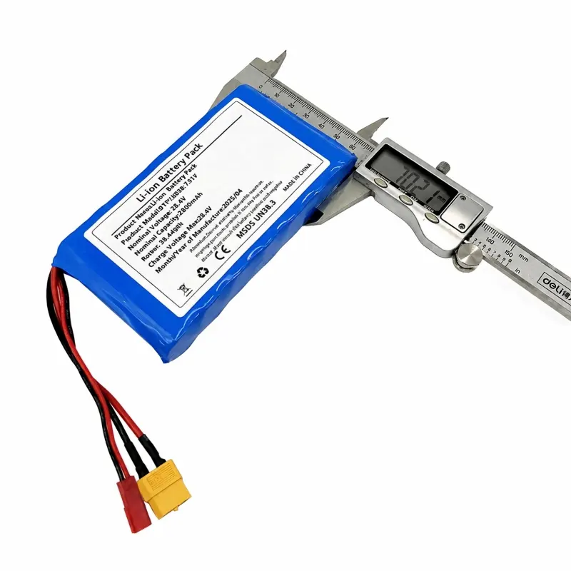Custom 3.7V to 14.8V robot battery pack