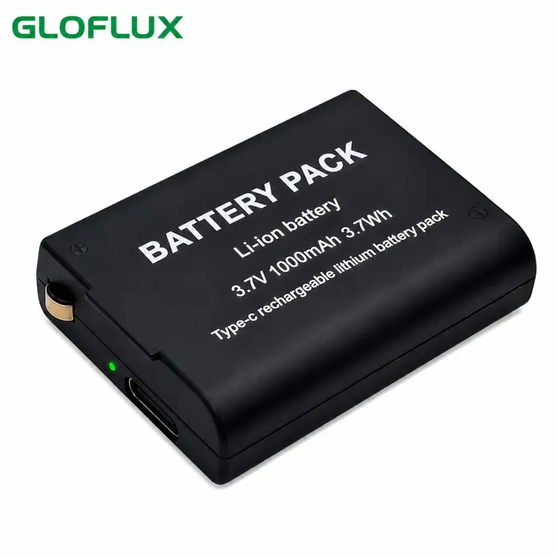 1000mAh USB-C rechargeable lithium-ion battery for headlamps in a compact 3x AAA-size design